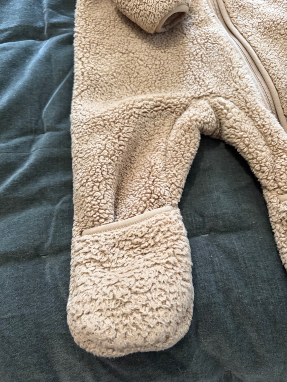 North Face Baby Campshire One Piece Fleece Bunting - Picture 5 of 6